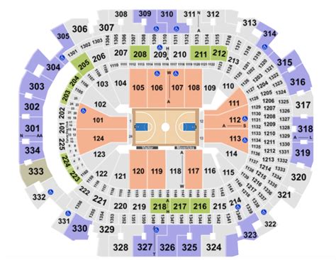 American Airlines Center Seating Chart With Seat Numbers - Center ...