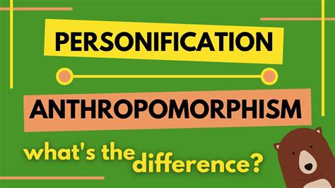 Personification vs. Anthropomorphism: What's the Difference? - YouTube