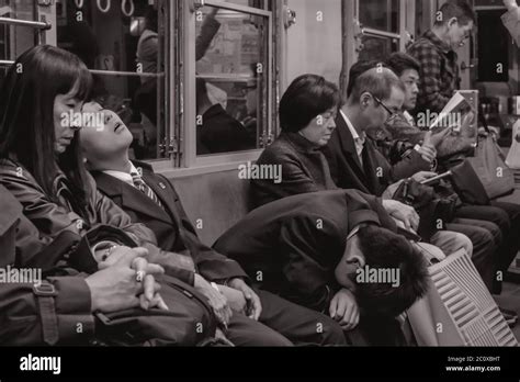 Sleeping train japan hi-res stock photography and images - Alamy