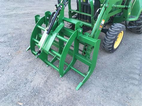 Brush Grapple for John Deere Compact tractor Loader