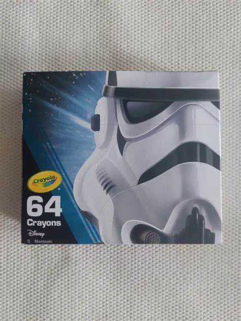CRAYOLA STAR WARS STORMTROOPER 64 Colors Collectible Crayons with Sharpener NEW $3.49 - PicClick