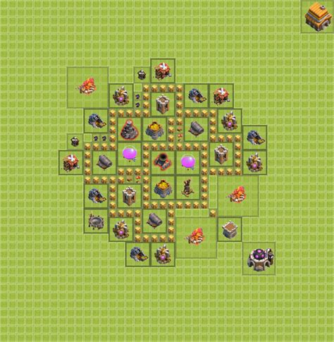 Town Hall Level 5 Farming Layout