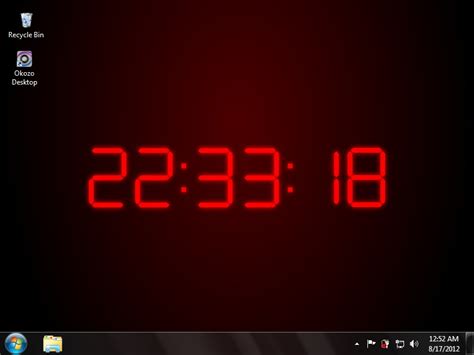 🔥 Download Desktop Clock Wallpaper Full Windows Screenshot by ...