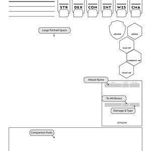 Form Fillable Monk Specific D D Character Sheet Print - vrogue.co