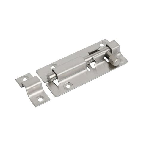 88mm Long Stainless Steel Security Door Slide Latch Bolt Lock - Walmart ...