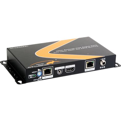 Atlona HDMI Extender over Single Cat5/6 with LAN AT-HD50RSL B&H