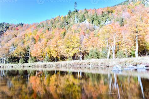 Adirondacks Fall Foliage, New York 16109720 Stock Photo at Vecteezy