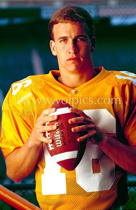 Peyton Manning during his college days | Peyton manning colts, Peyton ...