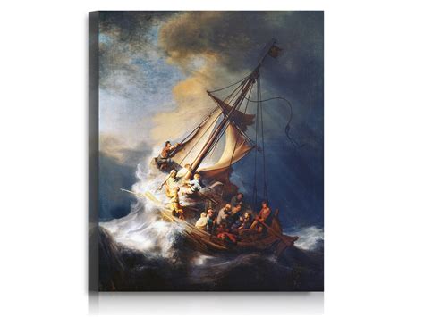 Christ in the Storm on the Sea of Galilee by Rembrandt Van Rijn Giclee Prints Reproductions,the ...