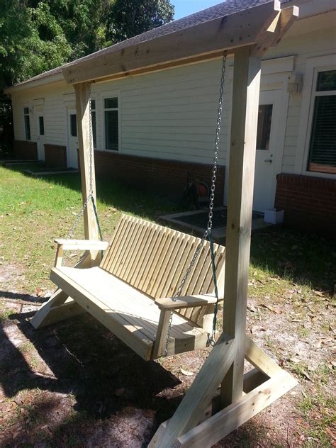 Build Your Own Porch Swing Frame