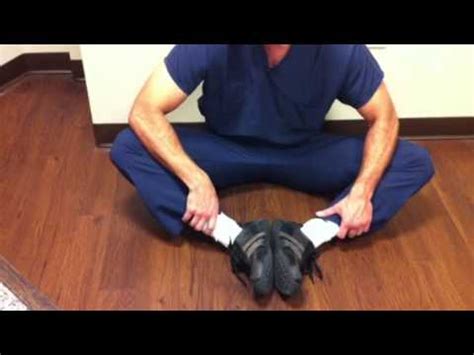 Pes Bursitis Home Exercise Program - YouTube