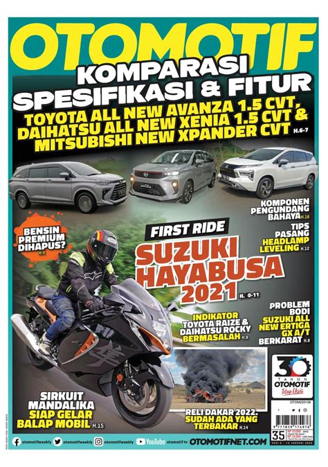 Otomotif-January 06, 2022 Magazine - Get your Digital Subscription