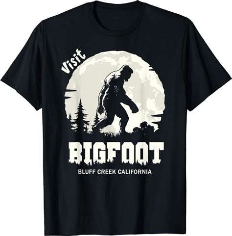 Bigfoot Clothing - Sasquatch Apparel - Bigfoot T-Shirt: Amazon.co.uk: Clothing