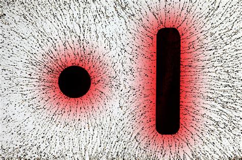 Electrostatic Field Lines Like Charges Photograph by Ted Kinsman - Pixels