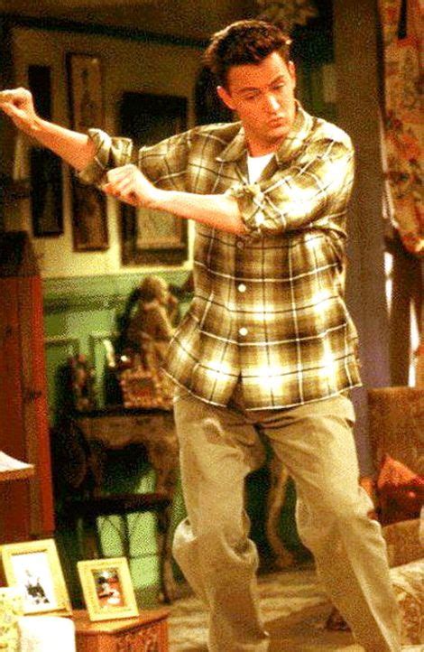 Chandler's dancing. It's aaaalmost as good as Fat Monica's dancing! | F ...