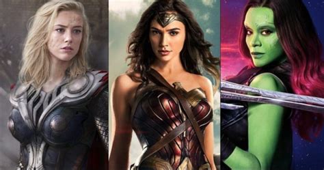 5 Most Powerful Female 'Warriors' From Marvel and DC