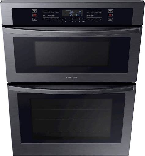 Samsung 30" Built-In Electric Microwave Combination Wall Oven Black ...