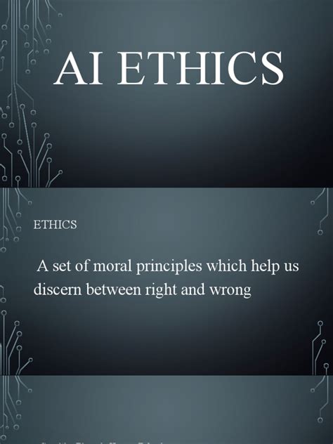 Ai Ethics | PDF | Artificial Intelligence | Intelligence (AI) & Semantics