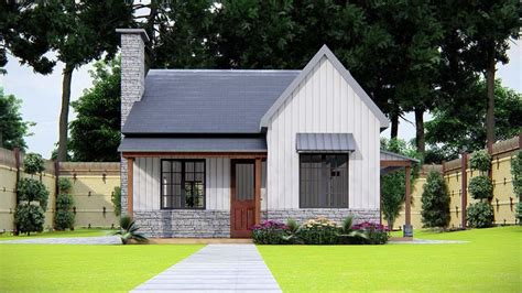 4 Bedroom Modern Barndominium Open Floor Plan with Shop by BarndoPlans.com