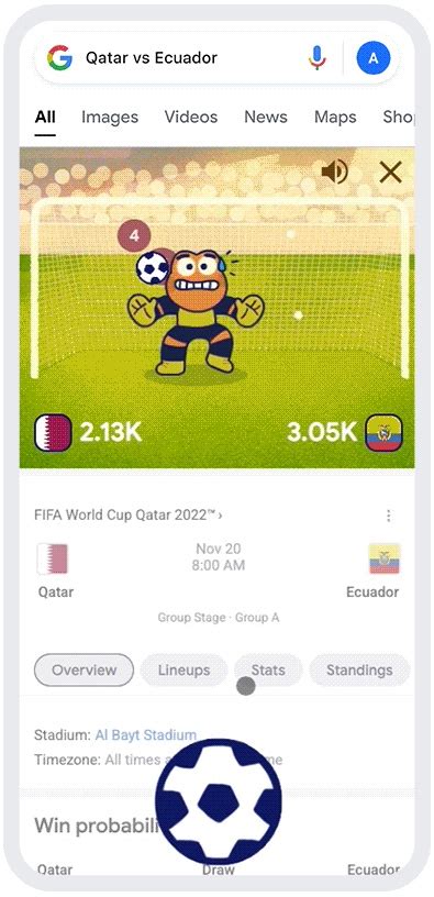 Google will show nearby places airing World Cup 2022 matches