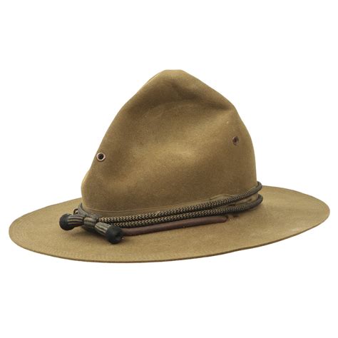 Original WWI U.S. Army M1911 Campaign Hat by Stetson with Officer Hat – International Military ...