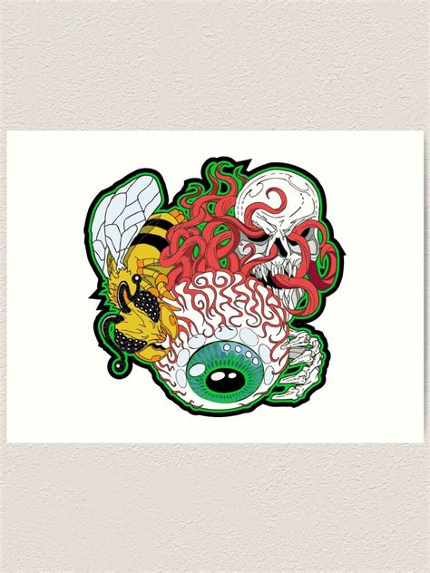 "Eye of Cthulhu" Art Print by Byron-Stoddard | Redbubble