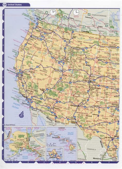 Usa Map | Western United States Road Map Printable - Printable US Maps