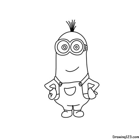 Top 162+ Cartoon drawings minions - Tariquerahman.net