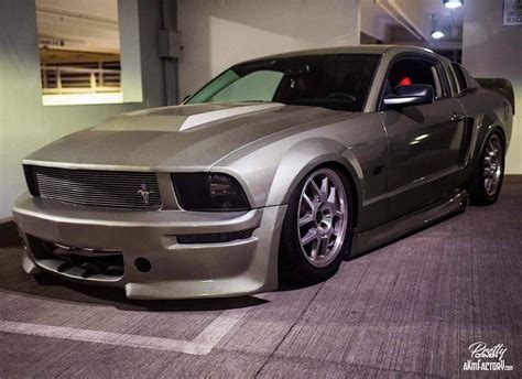 KBD Body Kits Eleanor Style Polyurethane Front Bumper Fits Ford Mustang ...