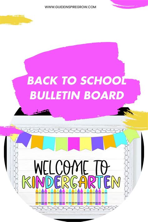 Back to School Bulletin Board | Welcome to