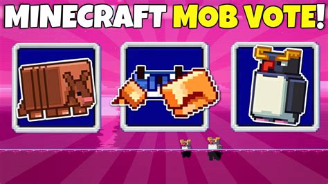 Minecraft 1.21 MOB VOTE! Everything You NEED To Know! Crabs, Penguins, Armadillos! - YouTube