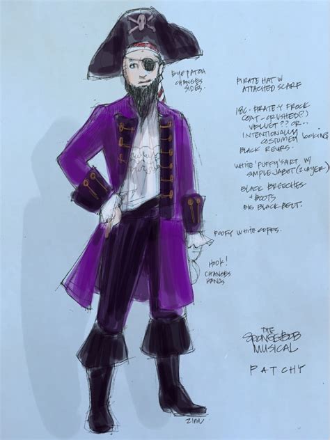 The SpongeBob Musical costume designs by David... - (Just A) Simple SpongeBob Musical Fan Blog