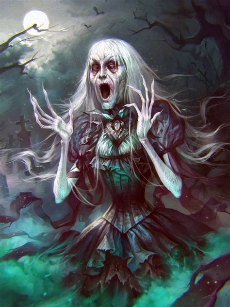 Banshee by LeraStyajkina on DeviantArt | Scary art, Horror art, Banshee