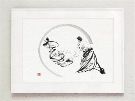 Aikido Painting Aikido Paintings Aikido Home Decor Aikido - Etsy