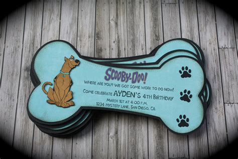 25 Best Ideas Scooby Doo Birthday Invitations – Home, Family, Style and ...