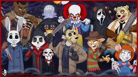 BEAST HOUSE_ SLASHERS by XAMOEL on DeviantArt