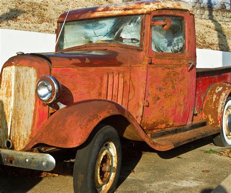 Rusty Chevrolet Pickup Truck 1934 Photograph by Douglas Barnett - Fine ...