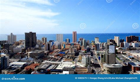 Durban city skyline stock image. Image of downtown, cityscape - 5082679