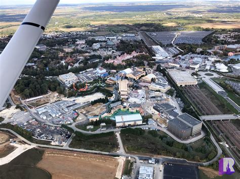 Disneyland Paris Aerial Construction Update - October 11, 2020 - DLPReport