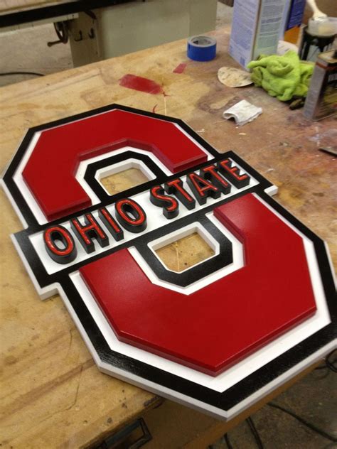 Custom Made Ohio State Sign by Raw Creations Cnc | CustomMade.com