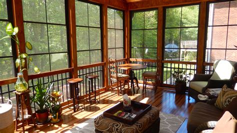 Bronze Eze Breeze Window 3 Season Room in Winston Salem | 3 season room, Three season porch ...