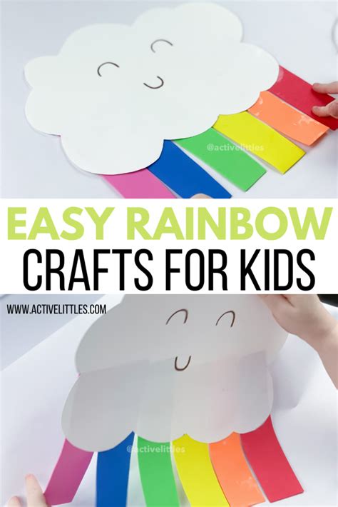 Easy Rainbow Crafts for Kids - Active Littles