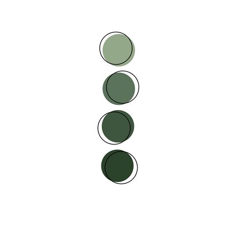 Dark Green png Circles | Light in the dark, Green aesthetic, Dark green aesthetic
