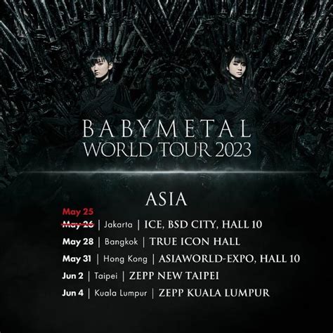 BABYMETAL WORLD TOUR 2023 IN JAKARTA | ICE Indonesia