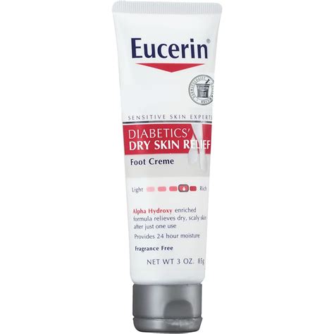 Eucerin Diabetic Dry Skin Relief Foot Creme - Shop Bath & Skin Care at ...