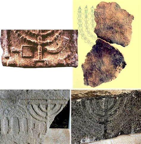 Menorah-Archeological Evidence - Temple Institute