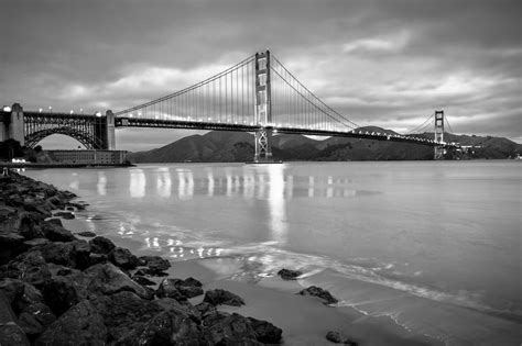 Golden Gate Bridge Pictures Black And White - Best Image Viajeperu.org