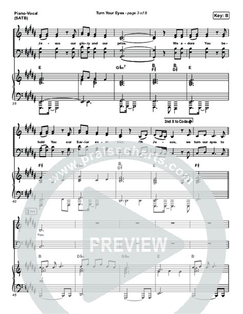 Turn Your Eyes Sheet Music PDF (Sovereign Grace) - PraiseCharts