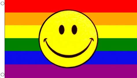 Rainbow Smiley Face 90 x 150 - QX Shop