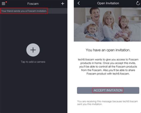 Share Foscam camera with family members on Foscam app — SecurityCamCenter.com